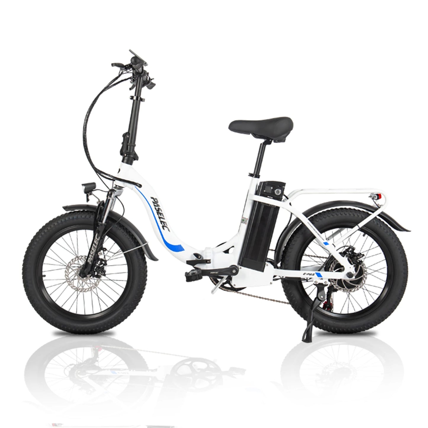 Electric Bike Hedatx 20" 1000W, 28 Mph, 50 Mile, Folding City Commuter Electric Bike, 48V 16AH, 7 Speed, Unisex