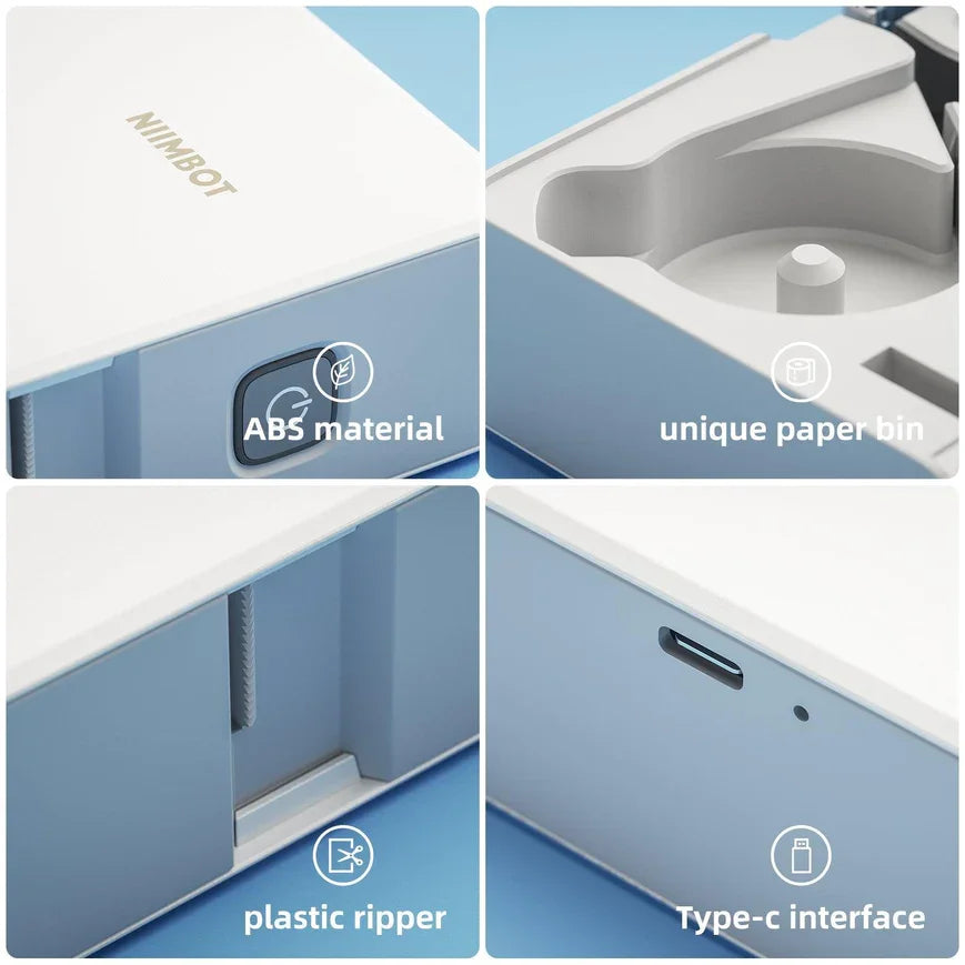Niimbot B18 Thermal Transfer Label Printer Mini Label Maker for Perfume/Cable/Garden Self-Adhesive Labels Long-term Storage