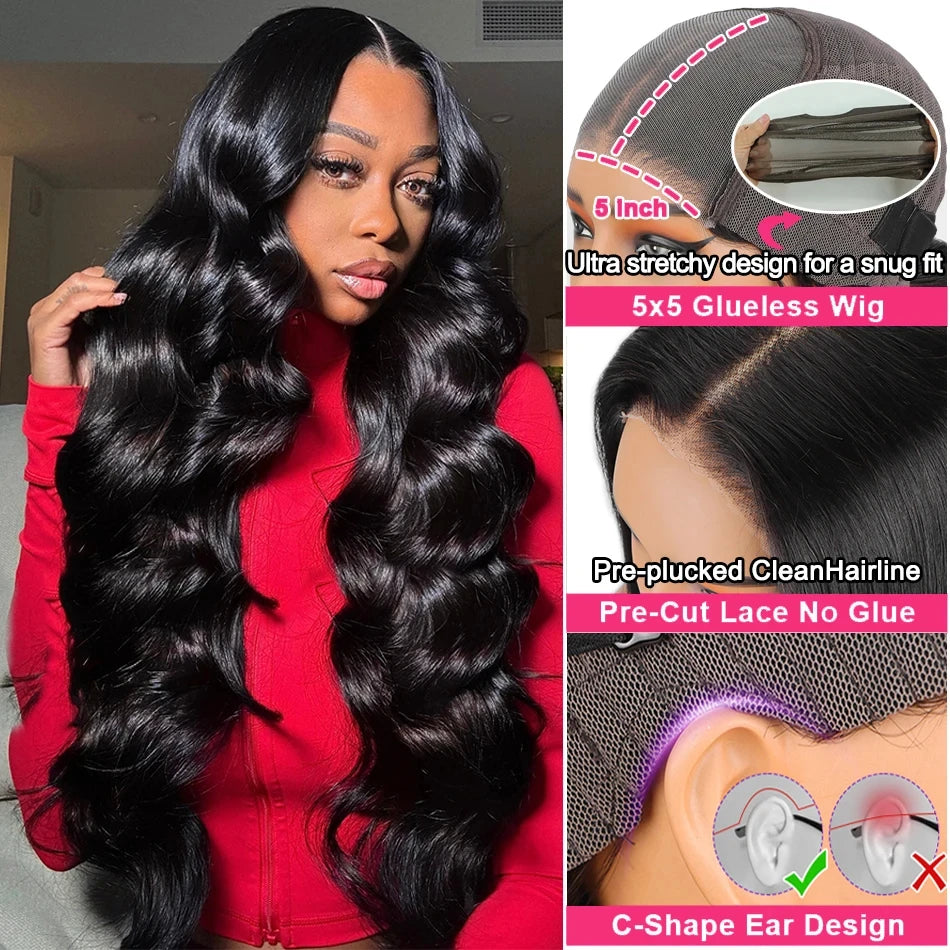 40 Inch 360 Full Lace Wig Deep Wave Frontal Wigs Brazilian Curly Human Hair Wigs Hd 360 Lace Wigs Invisible Drawstring For Women