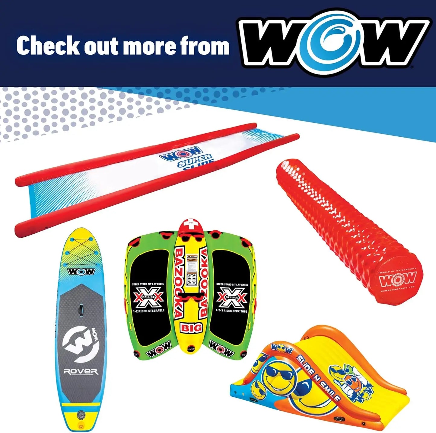 Inflatable Pool Slide with Built-in Sprayer for Kids and Adults - Durable Vinyl Portable Water Slide