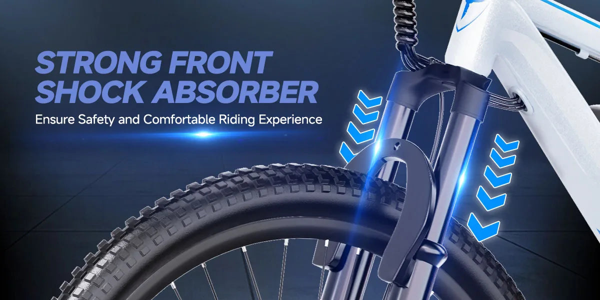 26" Electric Bike For Adults, Electric Mountain Bike With 1000w Peak Motor Electric Dirt Bike With Great Climbing Ability