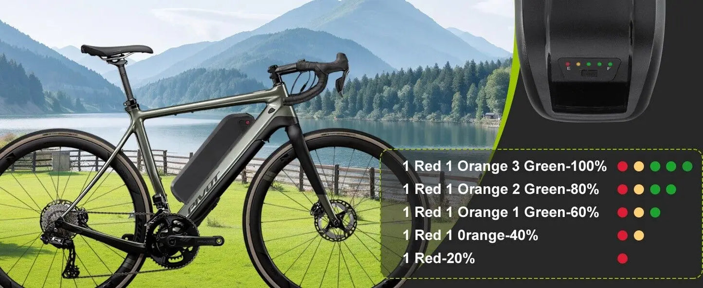 36V 48V 15Ah 20Ah Hailong Li-ion EBike Battery for 1000W 750W 500W Motor, 18650 Pack,Long Range Bicycle Battery,Fast Shipping