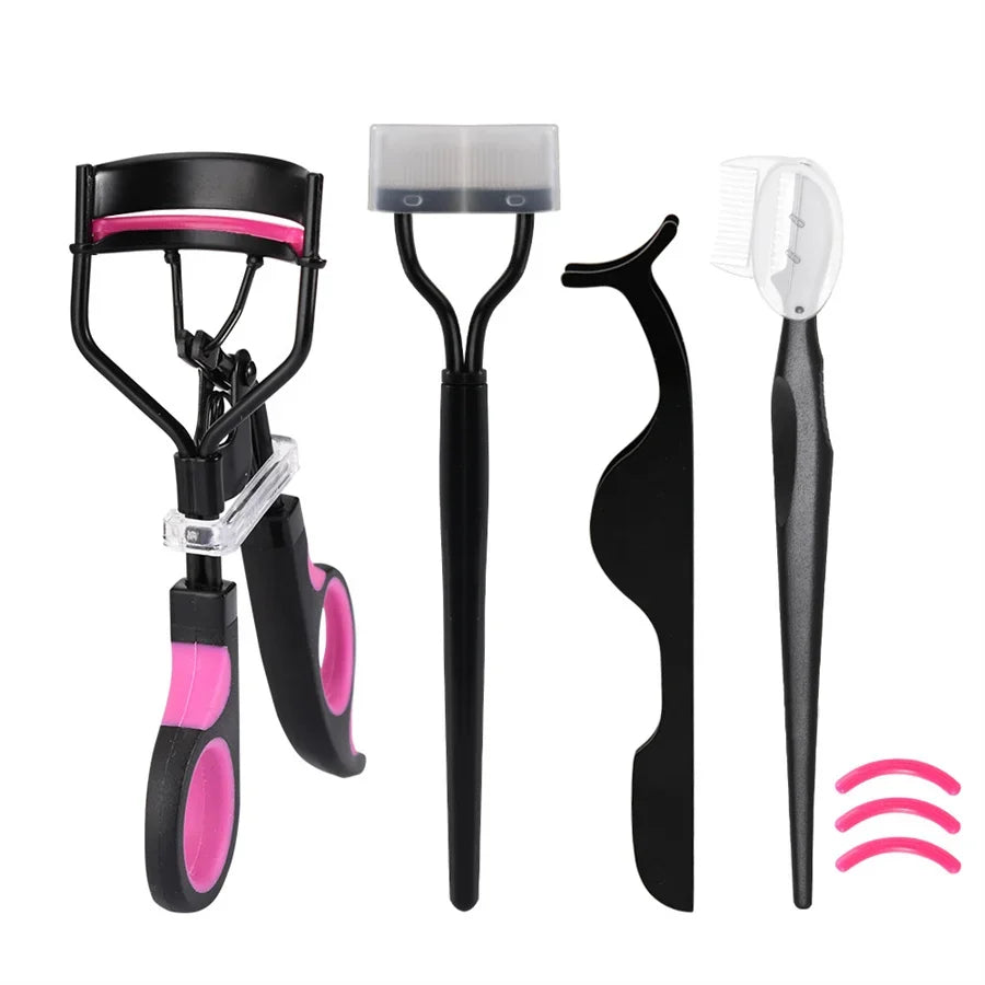 Silicone Handle Eyelash Curler Practical Eyelash Curler Wide Angle Curler Suitable For Beginners In Beauty And Makeup Tools