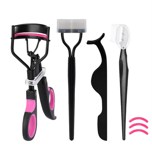 Silicone Handle Eyelash Curler Practical Eyelash Curler Wide Angle Curler Suitable For Beginners In Beauty And Makeup Tools