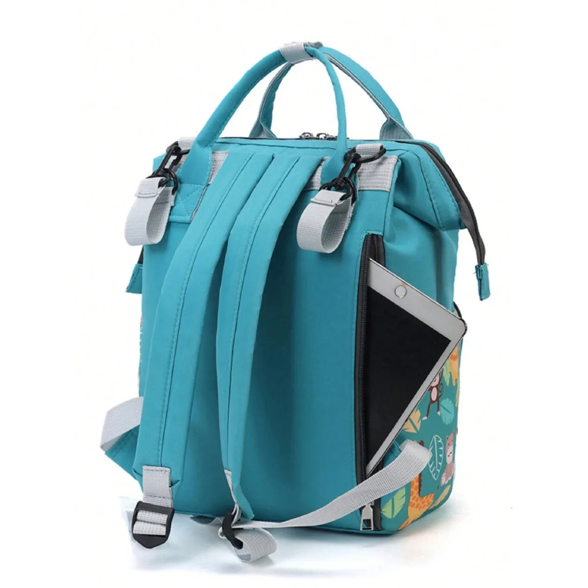 Multifunctional Diaper Bag Backpack , Unisex Waterproof Diaper Bag Backpack, Large Capacity Travel Maternity Bag for Mom Dad