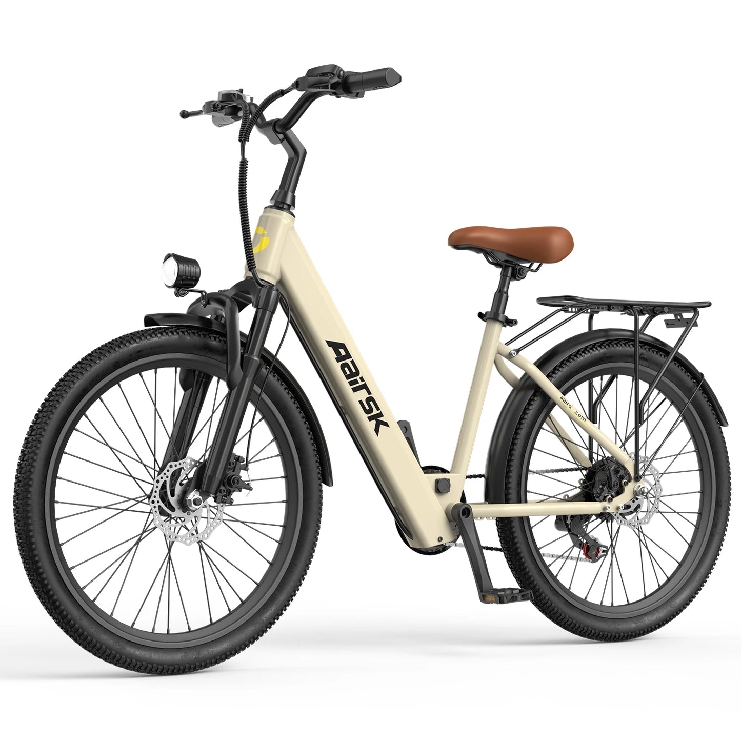 Adult Electric Bicycle 400W Motor 36V 13AH Battery 7-Speed Gear Shift NFC Keyless Start Commuting And Outdoor Riding Suitable