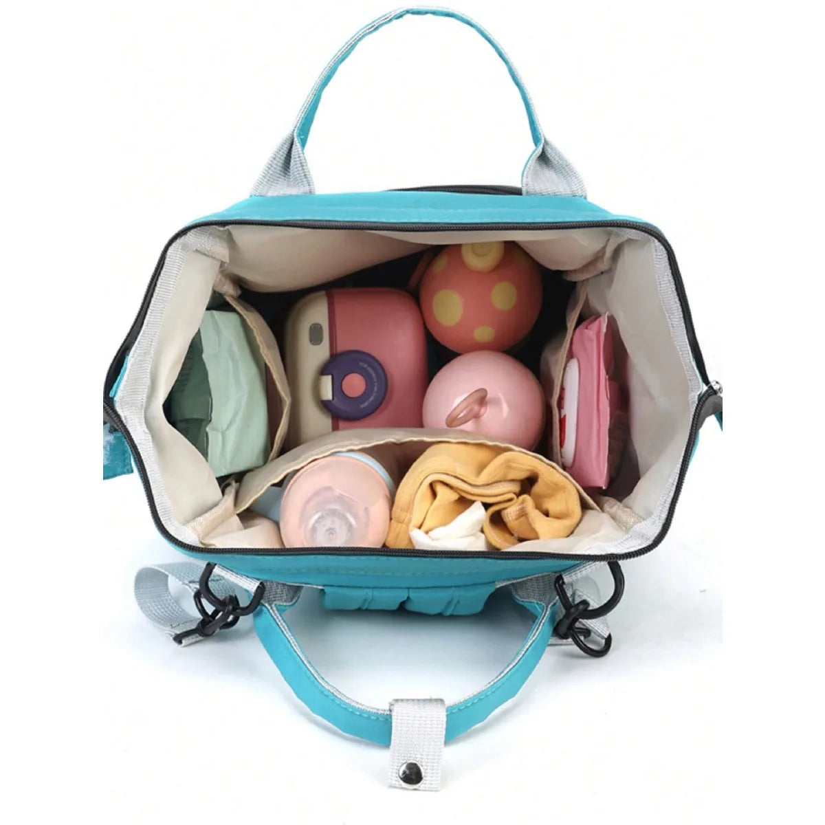 Multifunctional Diaper Bag Backpack , Unisex Waterproof Diaper Bag Backpack, Large Capacity Travel Maternity Bag for Mom Dad