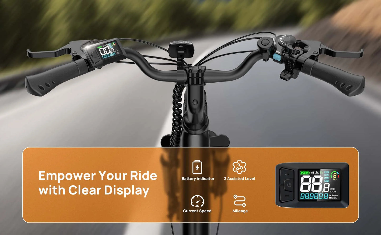 Electric Bike 250W Brushless Motor 36V13AH Lithium Battery High Carbon Steel Frame Electric Bicycle 26inch Off-road Tire E-bike