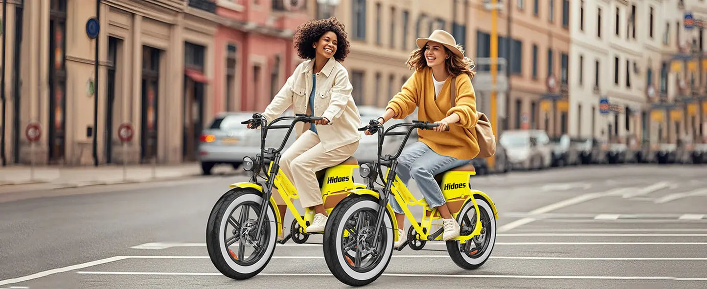 Adult Electric Bike,Hidoes C8 700W E Bike for Adults 25Mph & 55Miles(PAS Mode) Range,17Ah Removable Battery Comfortable E-bikes