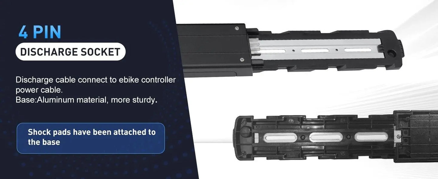 Hailong Electric Scooter Battery 36V 48V 15Ah-20Ah for 250W~1800W Motorcycle/bicycle Waterproof LithiumBattery + Charger