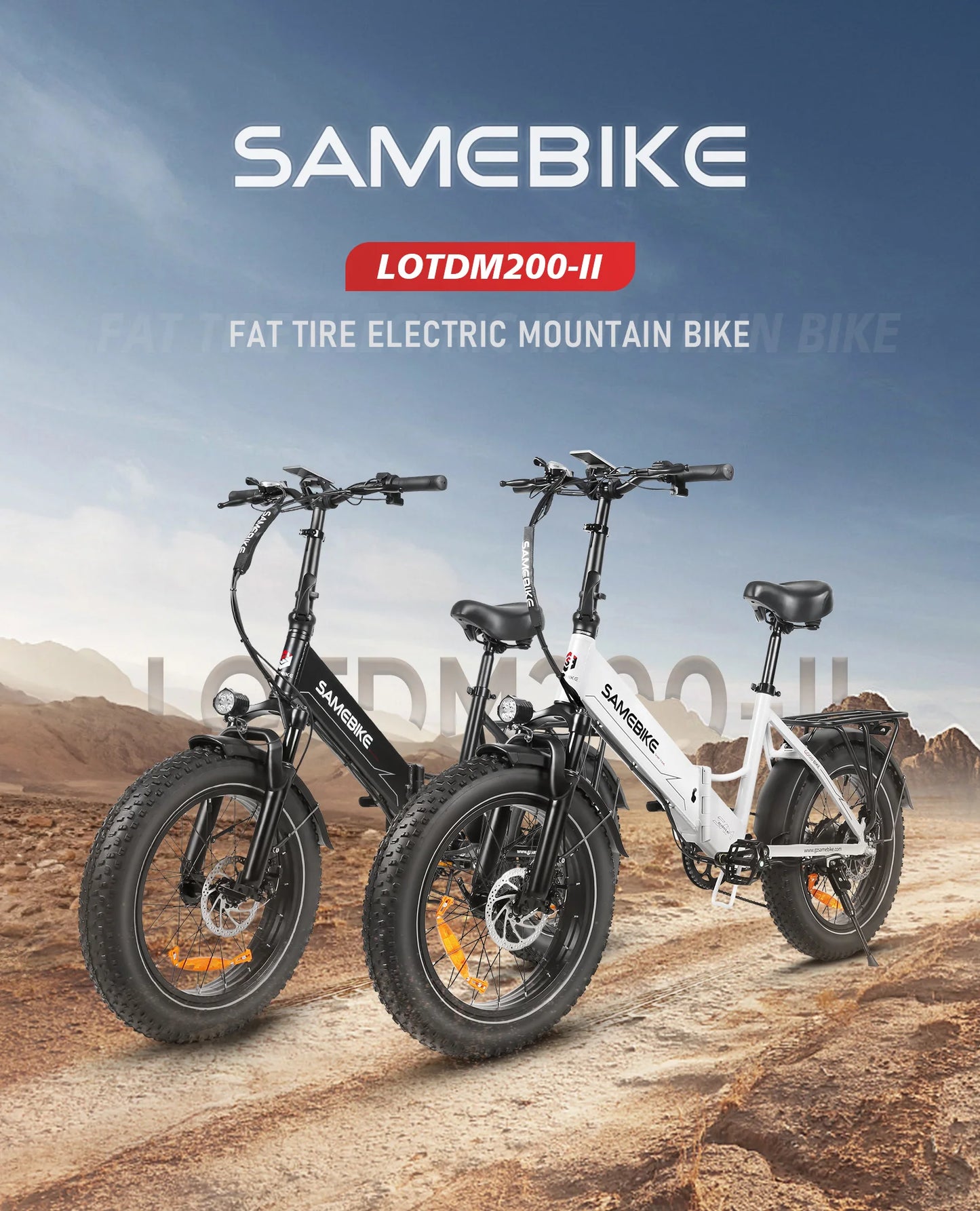 Folding Electric Bicycle 750W Motor 48V13AH Lithium Battery Disc Brake E-bike Adult City Travel 20*4 Inch Fat Tire Electric Bike