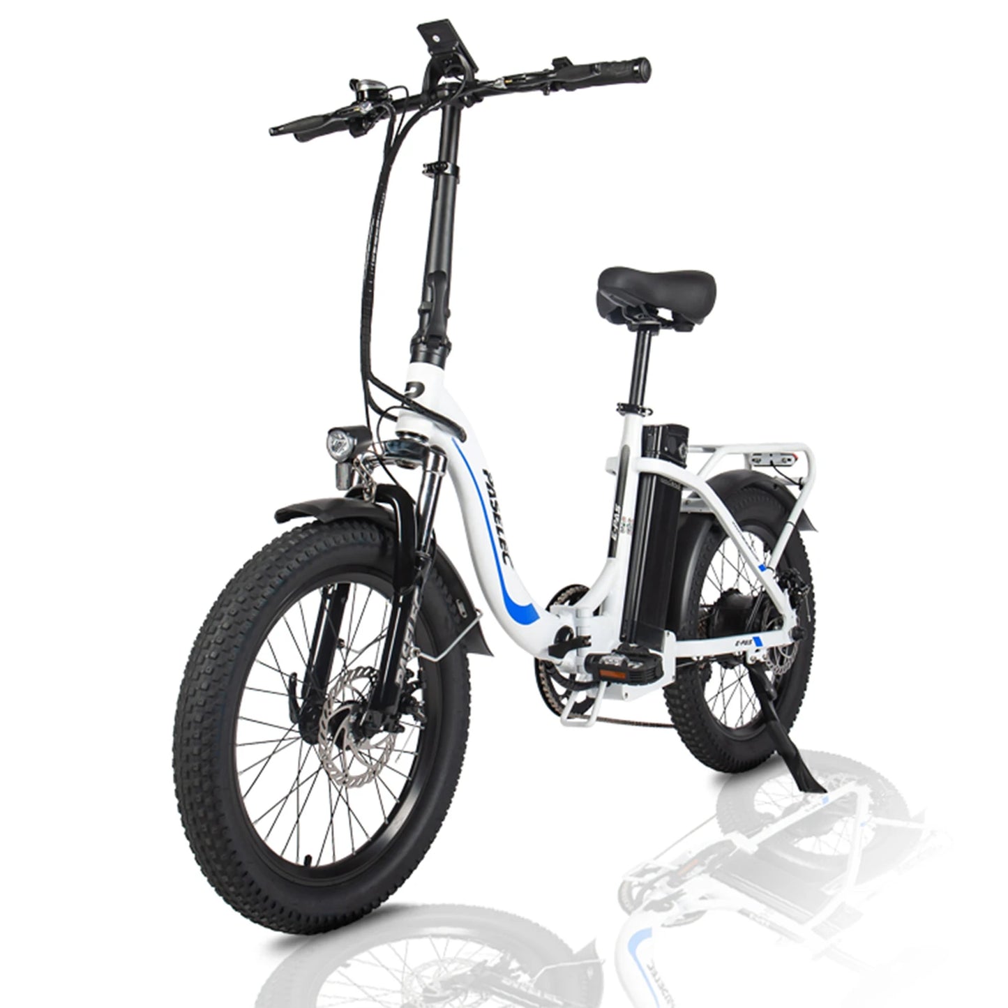Electric Bike Hedatx 20" 1000W, 28 Mph, 50 Mile, Folding City Commuter Electric Bike, 48V 16AH, 7 Speed, Unisex