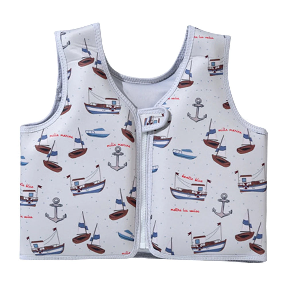 Kids Life Jackets Baby Swimsuit Children Life Vest Inflatable Swim Vest Swimming Aid Buoyancy Clothing Swimming Pool Accessories