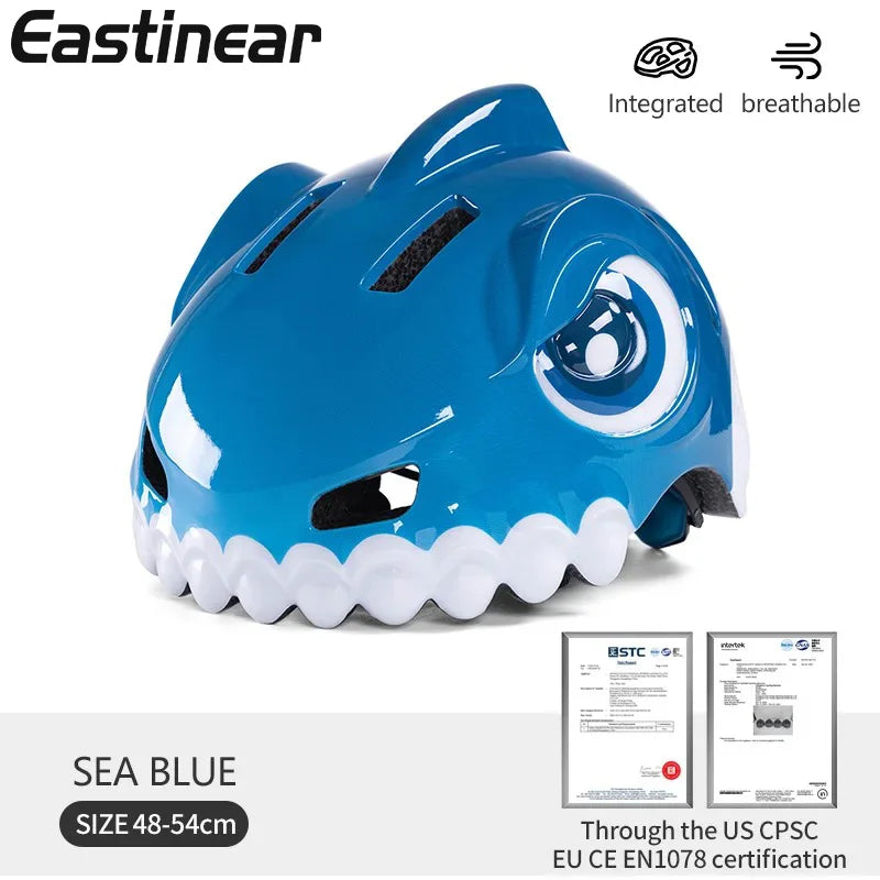 Eastinear Children's Bicycle Helmet Children's Sports Safety Protection Equipment Balance Bike Skateboard Rotation Safety Helmet