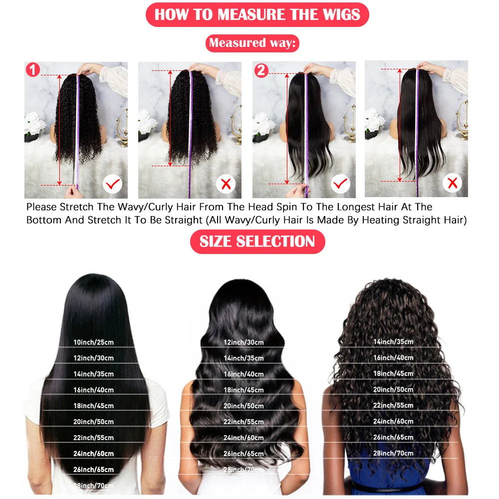 250 Density Highlight Ombre 100% Human Hair 13x6 HD Lace Frontal Wigs Body Wave 13x4 Lace Front Wig Water Loose Brown Brazilian
