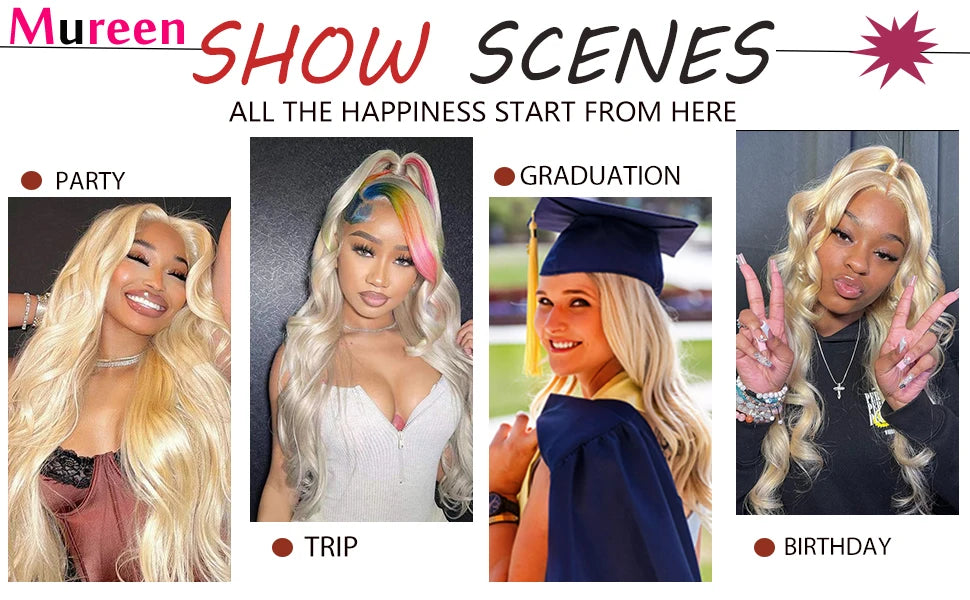 Mureen Hair Body Wave Wear And Go Glueless Bob Wig For Women Ready To Go Human Hair Wigs 5x5 Lace Closure Wig Human Hair
