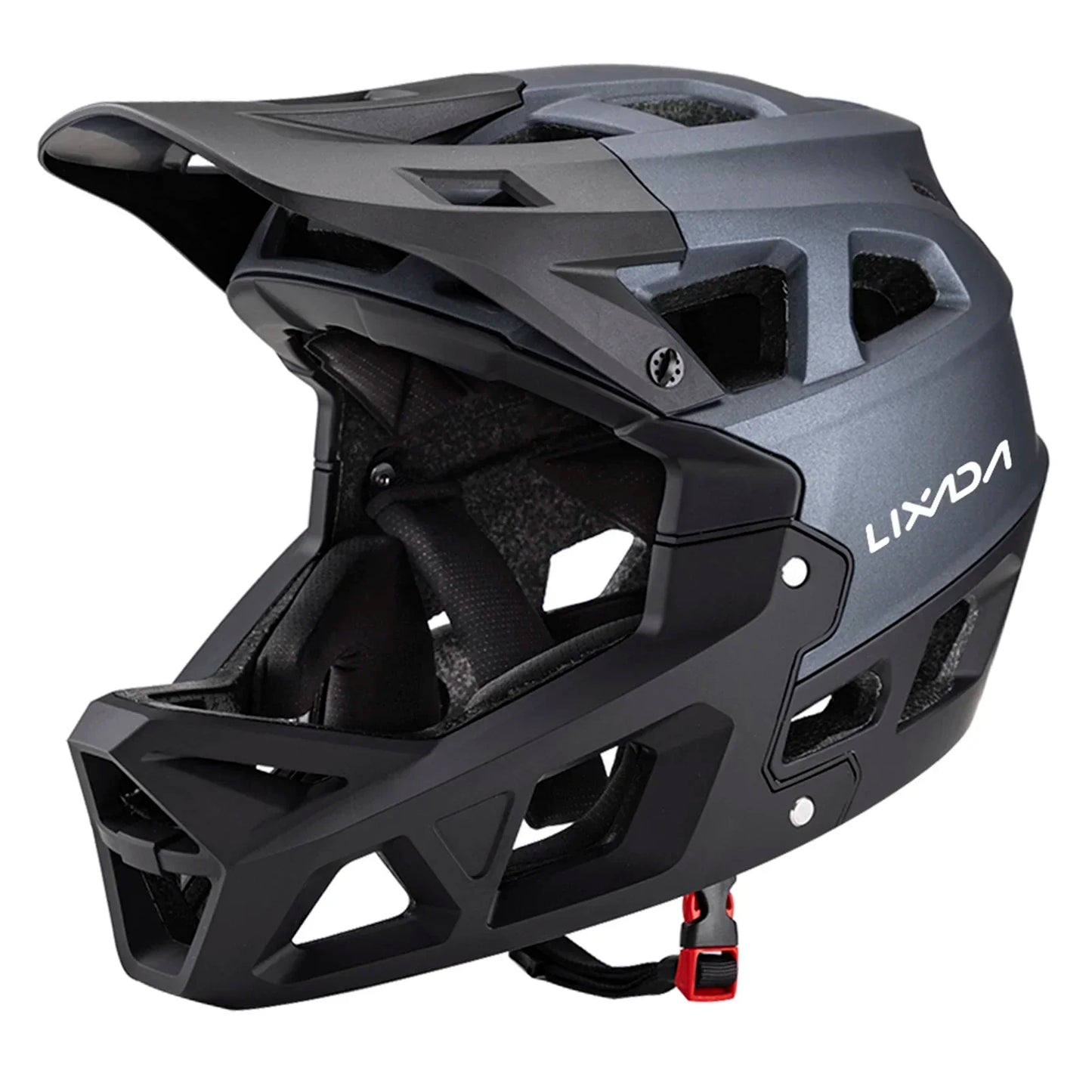 Full Face MTB Helmet for Downhill Racing Adults with 31 Vents & Adjustable Visor, Men/Women Mountain Bike Safety Cycling Gear