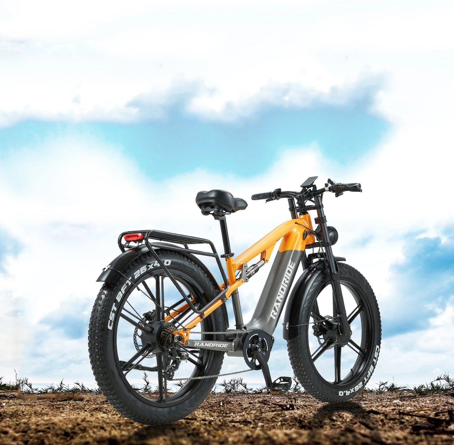 RANDRIDE YX80 2000W Dual Motor All-Terrain E-Bike 48V 20Ah Long Range Full Suspension Shimano 7-Speed Off-Road Electric Bike