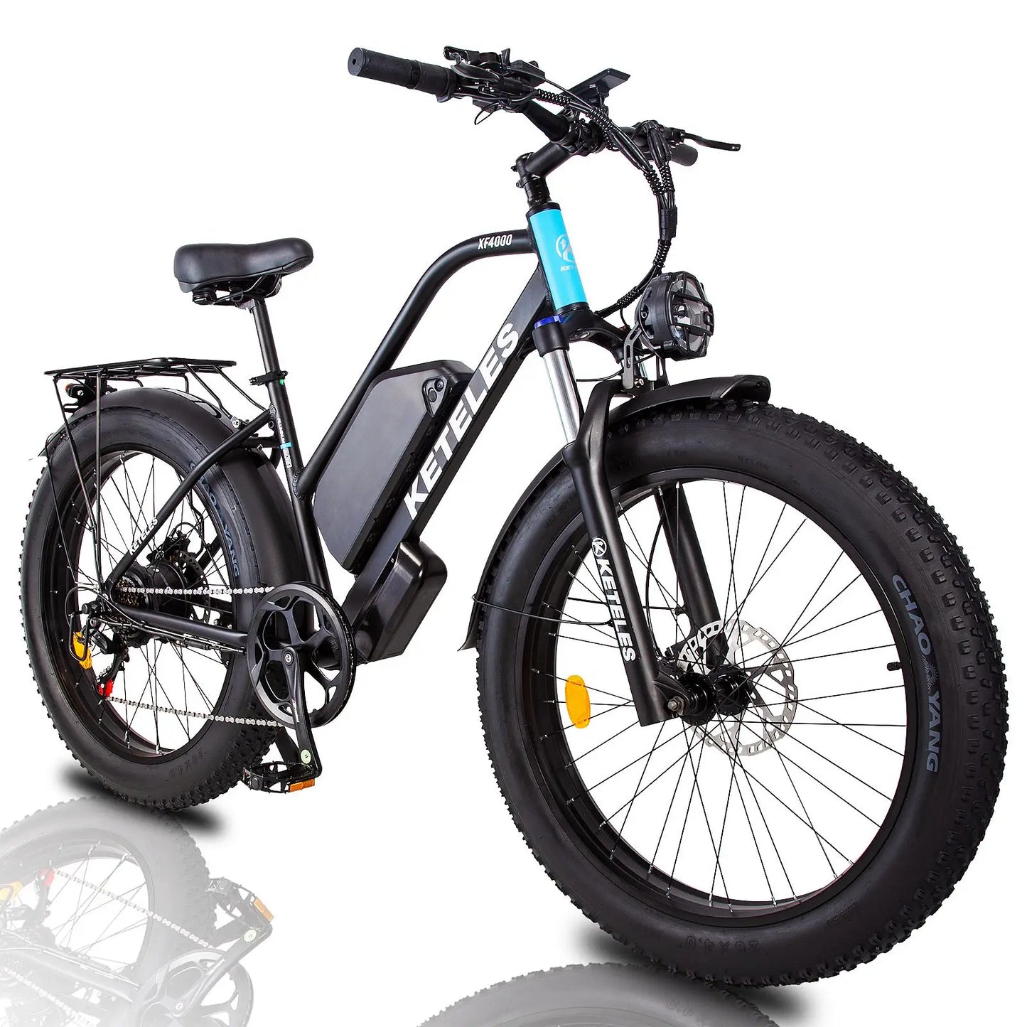 US Fast Delivery KETELES 1000w Electric Bicycle 48V 23ah Lithium Battery 30MPH Adults XF4000 Ebike