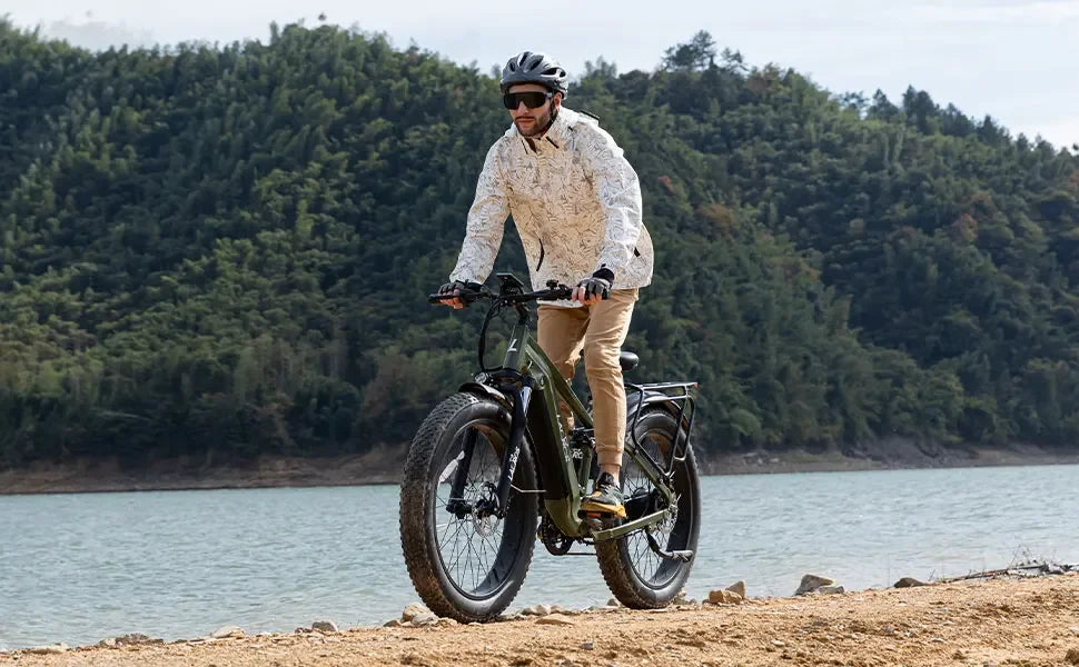 Lacros Thunder adult E-bike，750W city ebike，48V20AH Electric Bicycle，26 Fat Tire E-Mountain bike