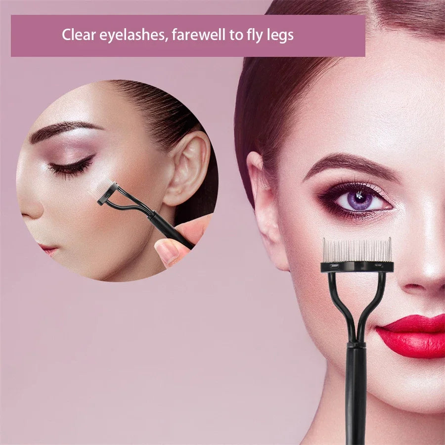 Silicone Handle Eyelash Curler Practical Eyelash Curler Wide Angle Curler Suitable For Beginners In Beauty And Makeup Tools