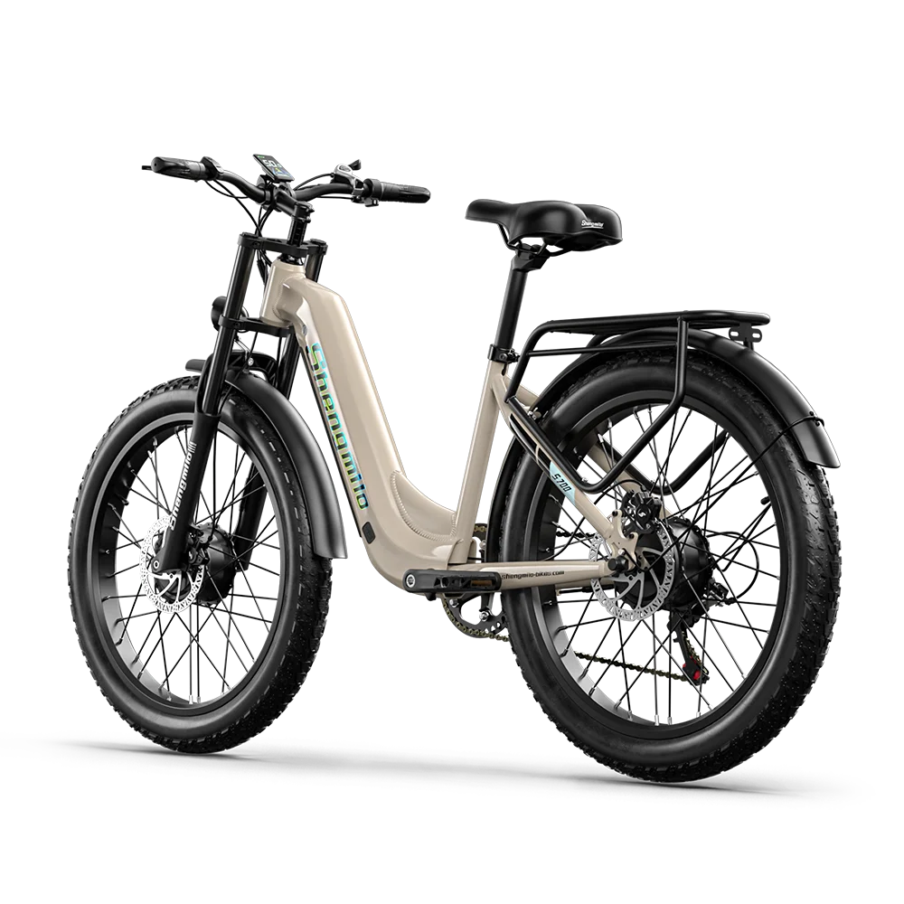 Shengmilo S700 Electric Bike for Adults 2000W Dual Motor, 48V17.5AH Removable Battery Electric Bicycle ,26Inch Fat tire e bike