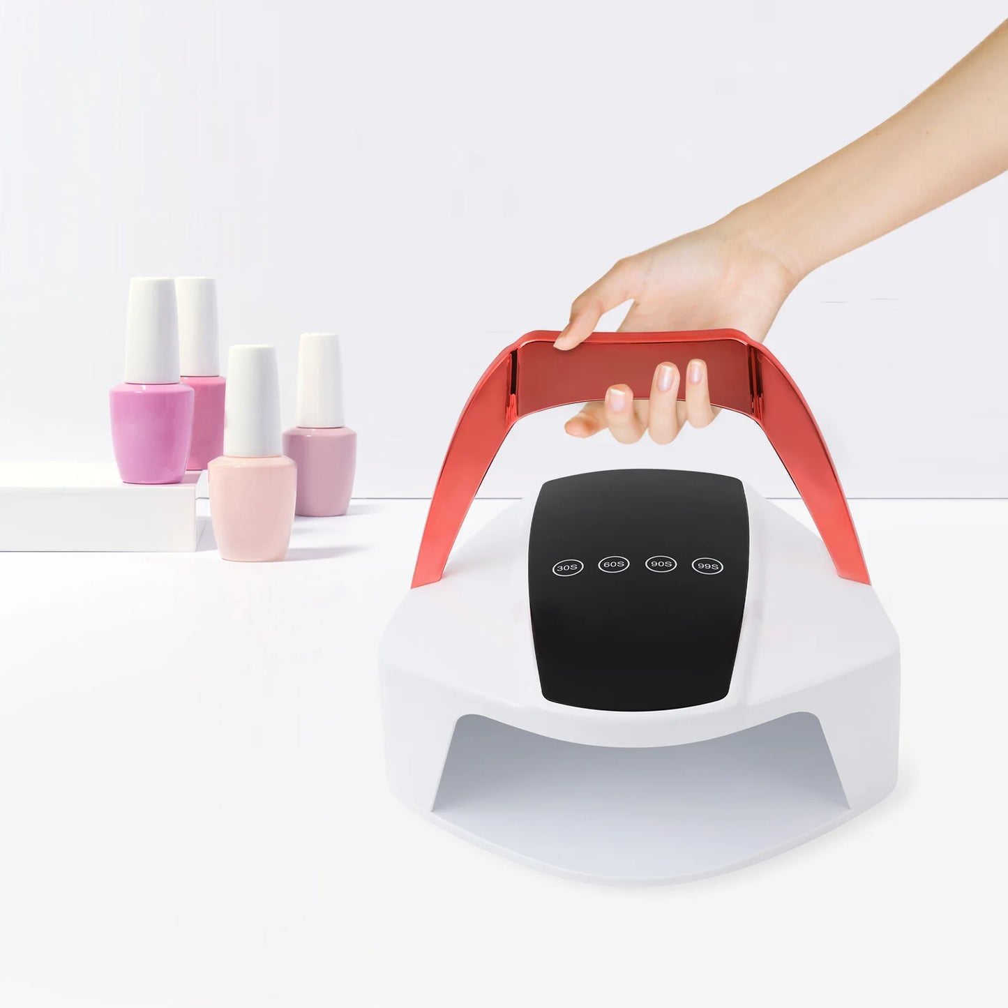 Rechargeable Nail Lamp LED Manicure Desk Lamp Automatic Sensor UV LED Nail Dryer