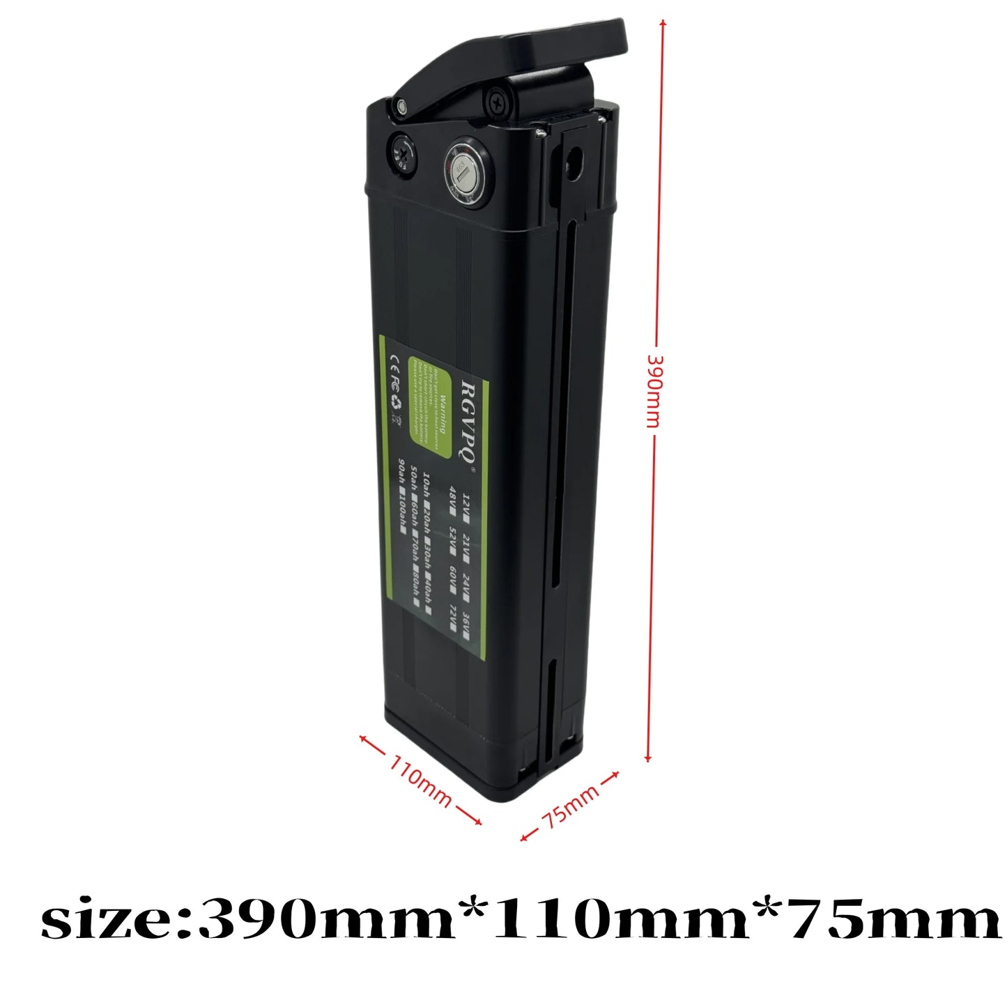 48V Air fast transportation 50AH18650 high-capacity lithium battery pack Suitable for Silver Fish motors  3000W Bottom discharge