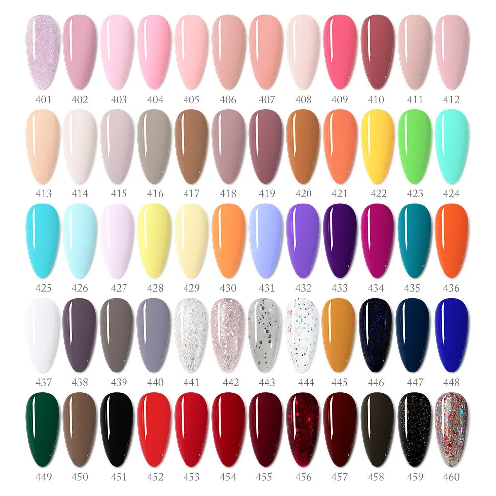 Fast Delivery Venalisa VIP2 Gel Nail Polish Set Color Nail Polish Soak Off UV LED Basecoat Primer Topcoat Color Book Full Set