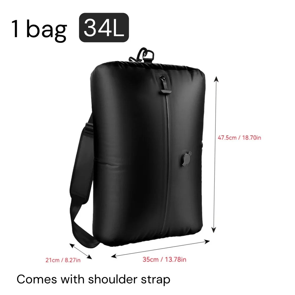 TPU Vacuum Storage bag,Travel essentials Clothes organizer packaging bags practical accessories compression packing cubes