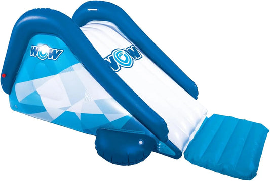 Inflatable Water Slide for Kids and Adults with Sprinkler - Fun Backyard Pool Party Slide