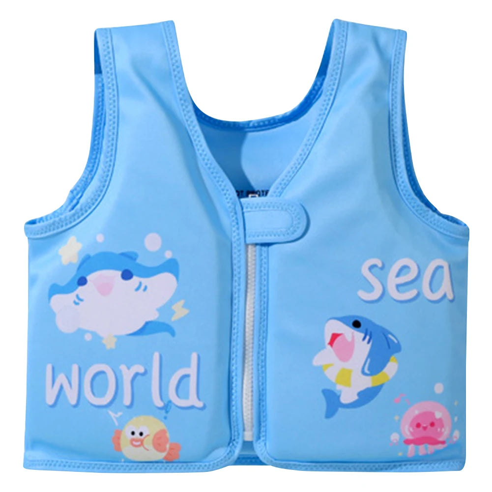 Kids Life Jackets Baby Swimsuit Children Life Vest Inflatable Swim Vest Swimming Aid Buoyancy Clothing Swimming Pool Accessories