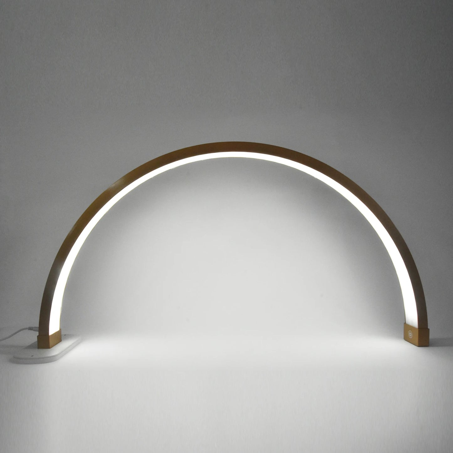 Fosoto Gold Half Moon Lamp 45W Nail Moon Light Manicure Beauty Salon LED Light Lash Lamp Manicure Lamp Nail Art Light