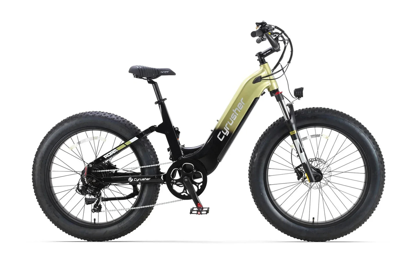 Cyrusher Roam Step-Thru Full Suspension E-Bike 250W 52V 15.6Ah Torque Sensor