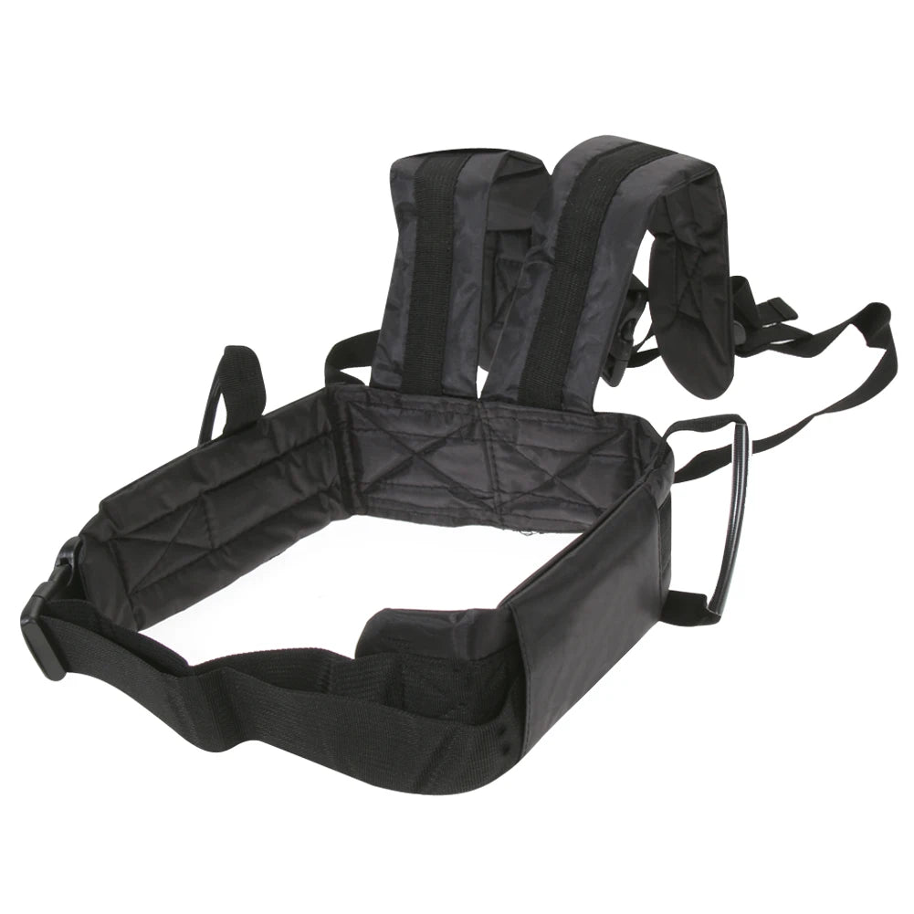 Electric Vehicle Safe Strap Carrier Adjustable Motorcycle Seat Belt Children Safety Harness with Buckle Black for Child Kid