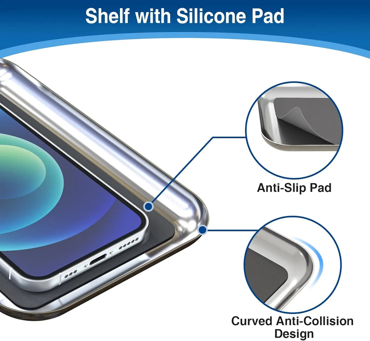 Toilet paper holder for storage rack, independent toilet paper dispenser for bathroom, capable of accommodating 4 paper rolls