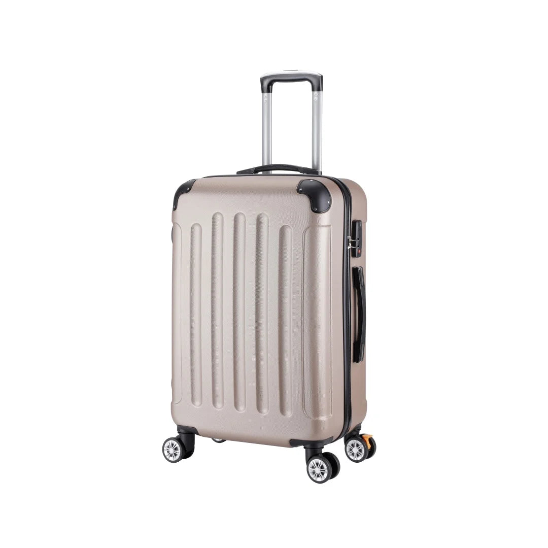 Dropshopping 20 inch Pc Luggage Abs Luggage Bag Travel Trolley Case 20 Inch Unisex Luxury Wheeled Suitcase