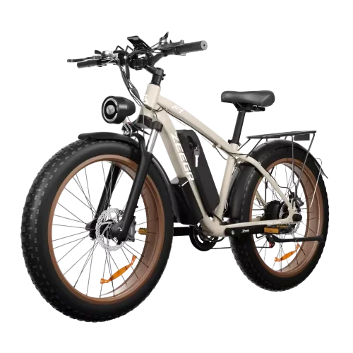 Ebike F1 2025 new 1000W 48V 16AH removable battery, 26-inch impact absorption tires, jungle beasts, adults mountain electric bik