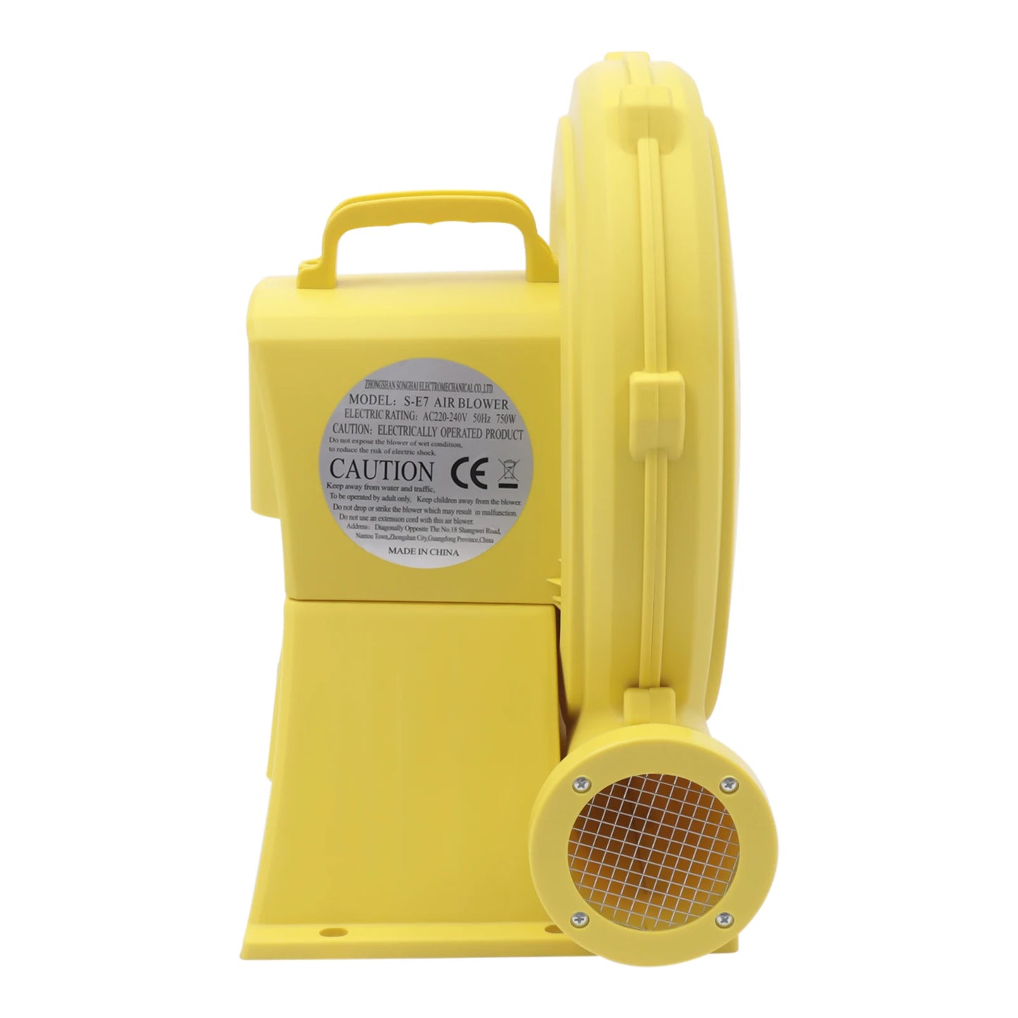750W(1HP) blower, commercial inflatable bounce blower, ideal for inflatable bounce houses, bouncy castles（UL certification）