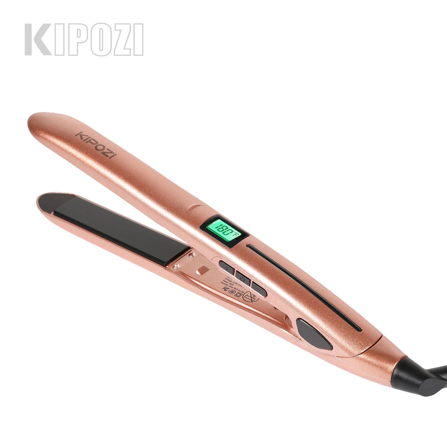 KIPOZI 2025 New Electric Hair Brushes Professional Brush Hair Comb for Women Hair Straightener Brush Curler Hairbrush Iron