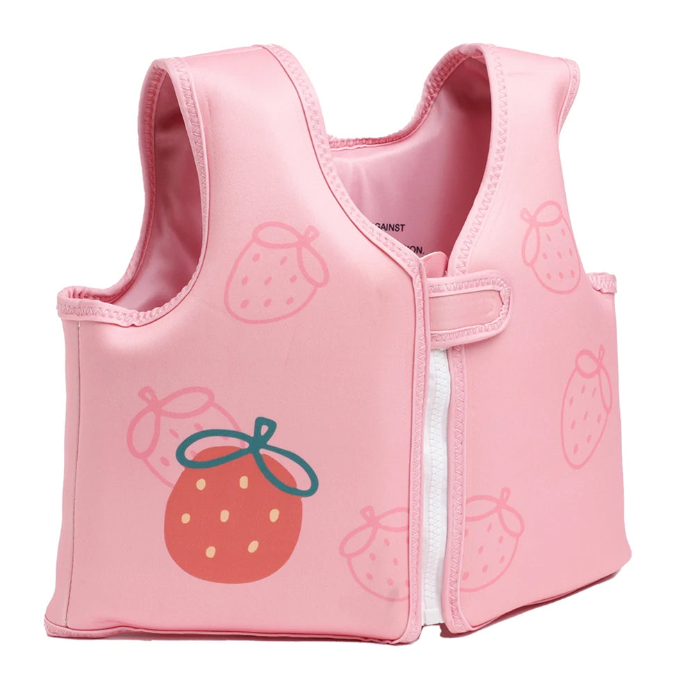 Kids Life Jackets Baby Swimsuit Children Life Vest Inflatable Swim Vest Swimming Aid Buoyancy Clothing Swimming Pool Accessories
