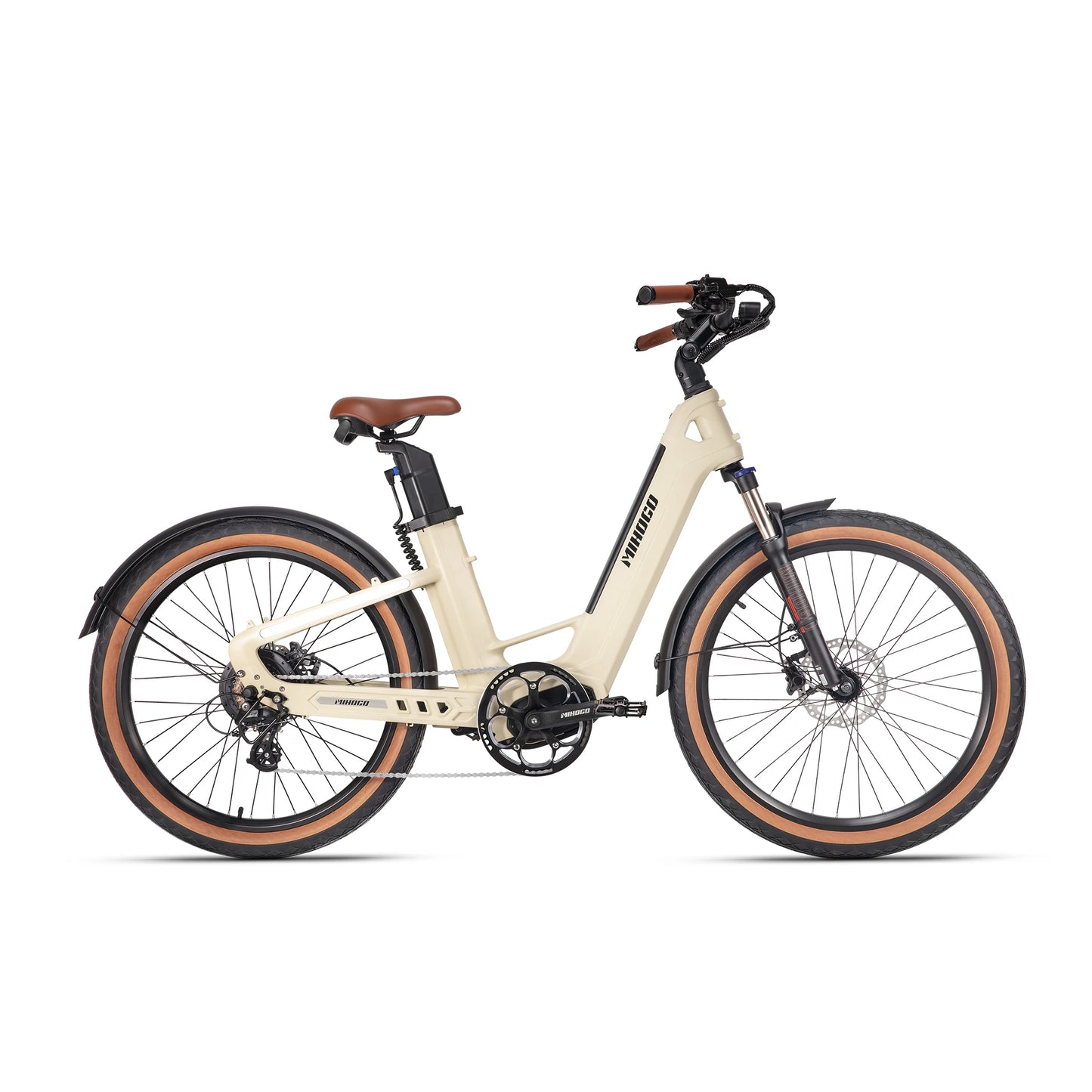 MIHOGO AIR750 Carbon Fiber T800 Electric Bike 960Wh*2 Lithium Battery E Bike Adult 26 Inch Mountain Electric Bicycle US Shipping
