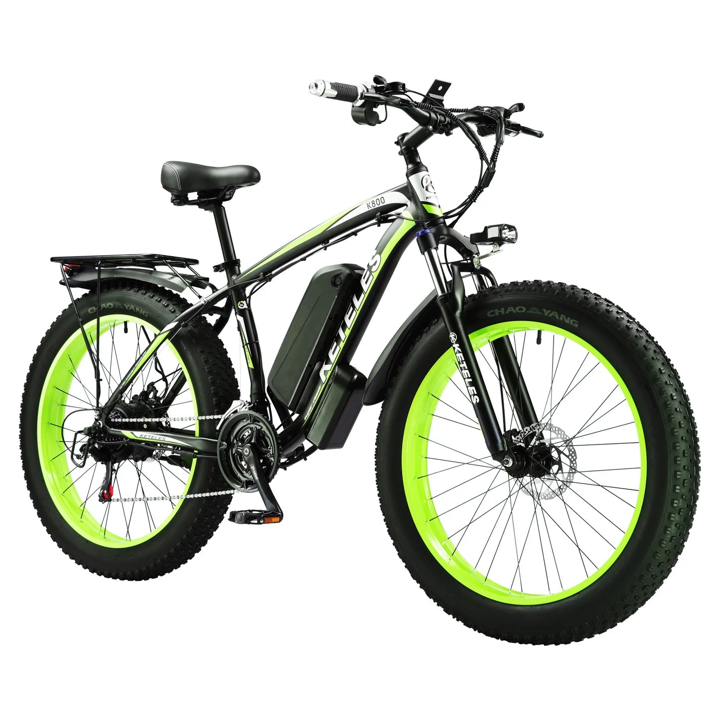 Electric Bike 1000W Motor 48V 20/15AH Lithium Battery E Bike Smart LCD Display 26 Inch All-terrain Fat Tires Electric Bicycle