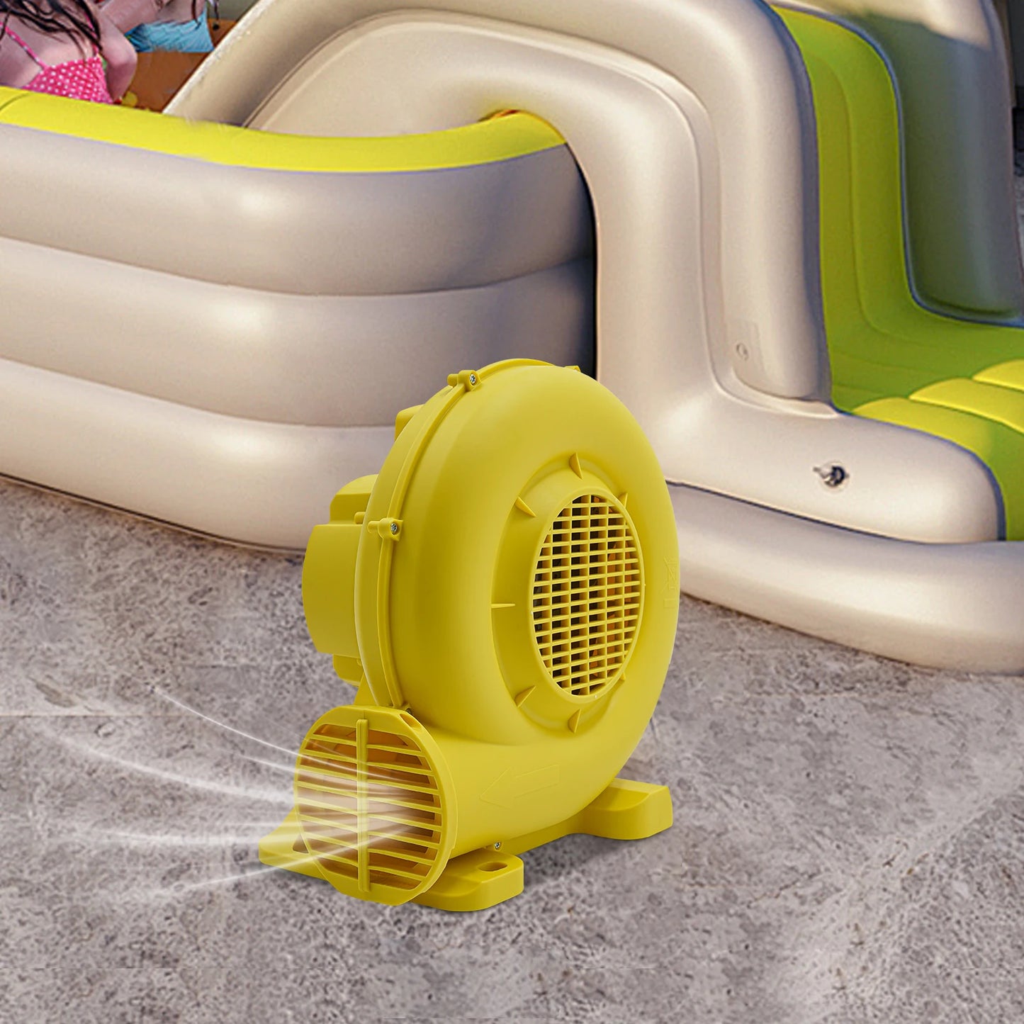 750W(1HP) blower, commercial inflatable bounce blower, ideal for inflatable bounce houses, bouncy castles（UL certification）