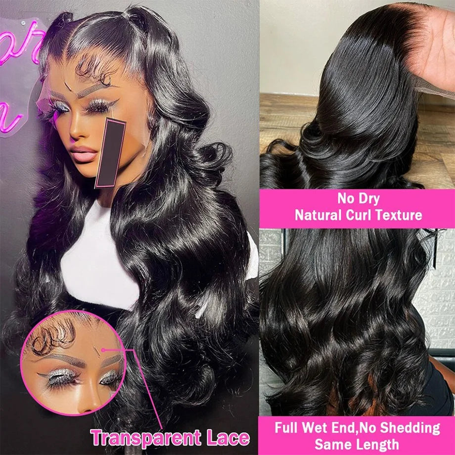 40 Inch Loose Deep Wave 13x6 Hd Lace Frontal wigs Human Hair Wig Brazilian Loose Wave 13x4 Lace Front Human Hair wig For Women