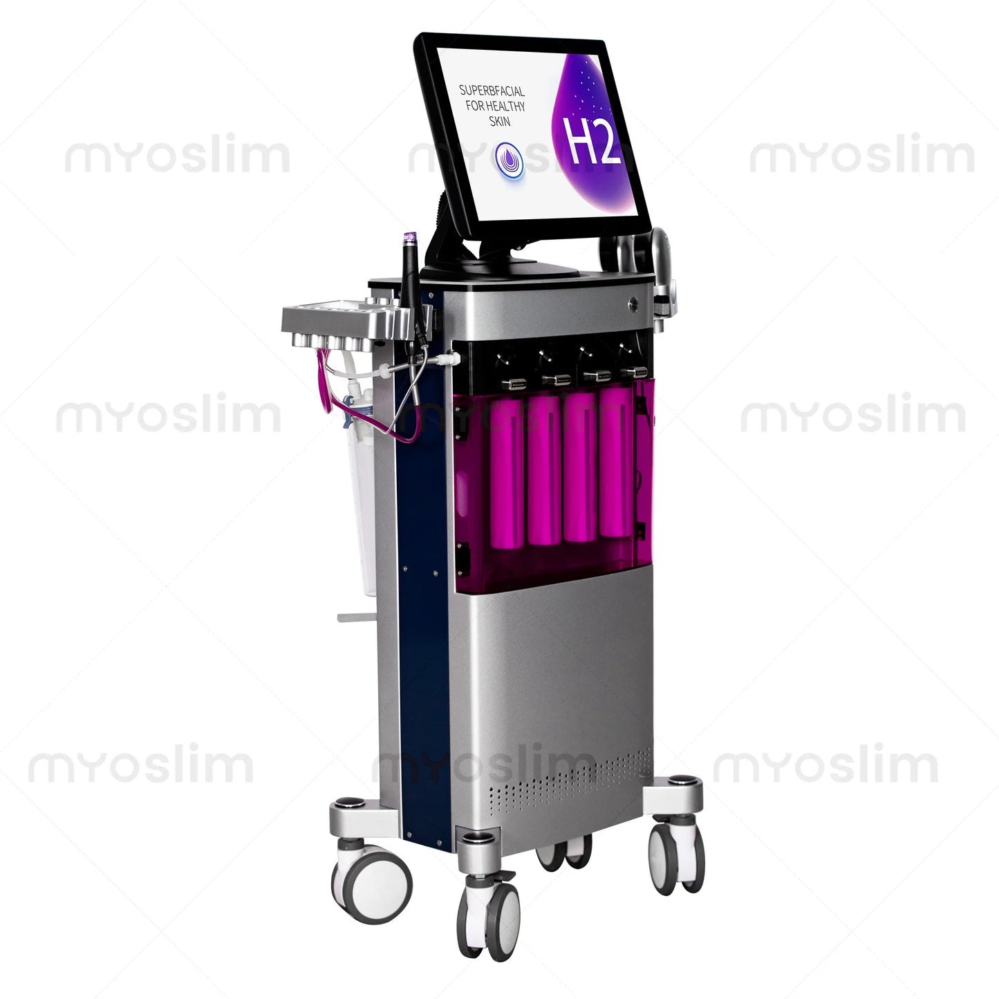 Hydra Oxygen Facial Machine Ultra Clear Deep Cleansing Skin Revitalizing Pore Minimizer Moisturizing Equipment AntiAging Beauty