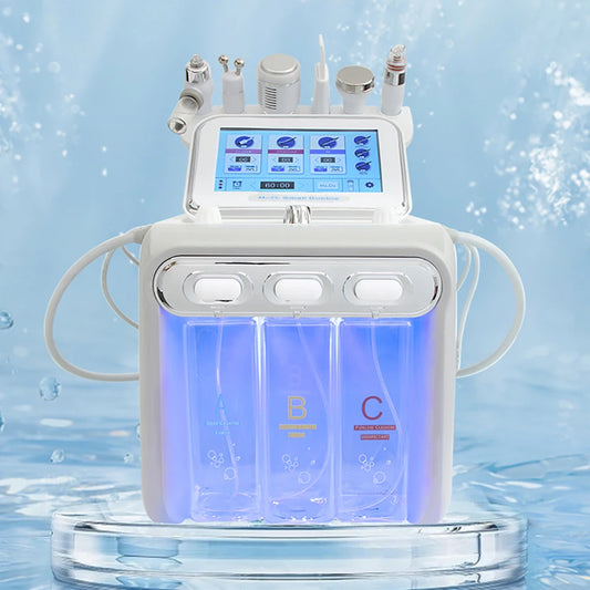 Professional Hydro Dermabrasion Machine Skin Care Hydrogen Oxygen Facial Cleaning Hydra Beauty Small Bubble Machine