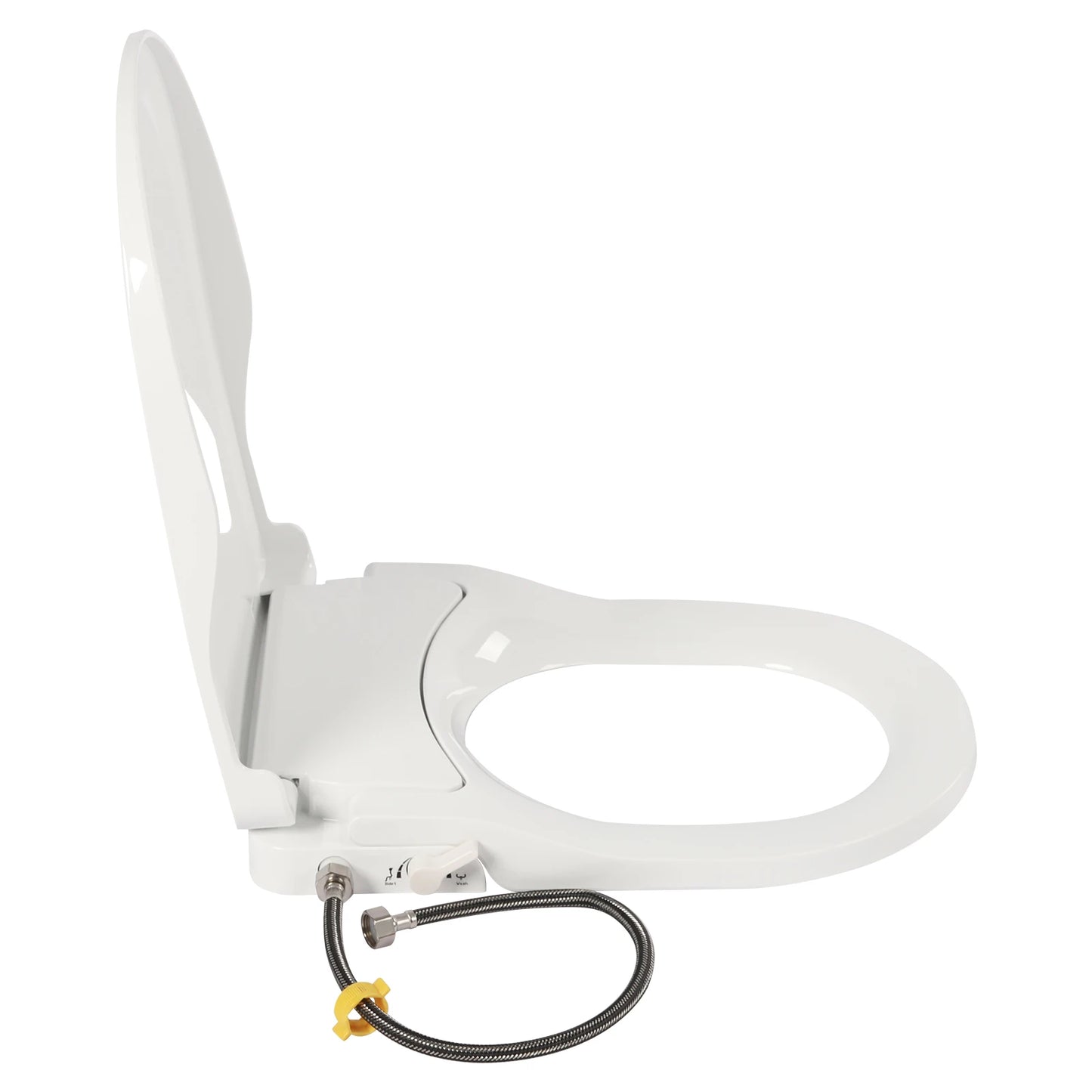 Dual Nozzle Eco-Friendly Non-Electric Toilet Seat,Water Pressure Front/Rear Wash,Hygienic,Save Toilet Paper,Sustainable Home Use