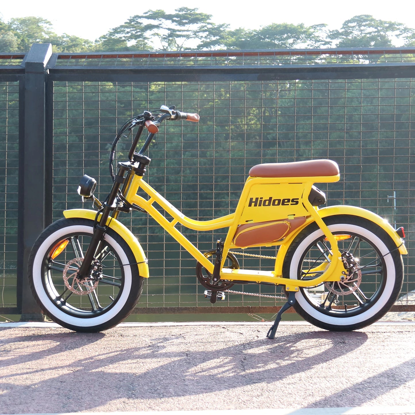HD-C8 E-Bike 700W Motor 48V17Ah Removable Battery City Electric Bicycle Aldult 20*4.0-inch Fat Tires All Terrain Electric Bike