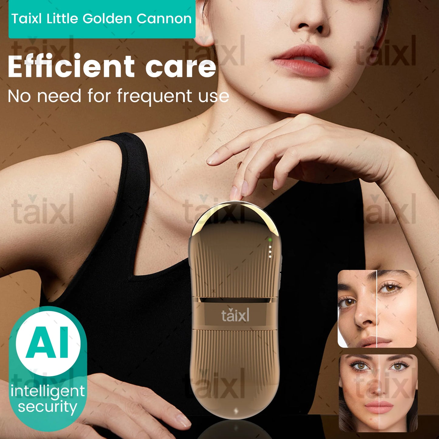 2025 tǎix handheld beauty device for skin tightening, lifting and wrinkle reduction